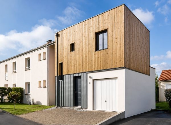 Transformation des combles perdus par la surélévation à Le Bourg-d'Hem