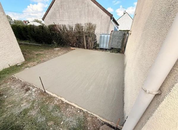 Terrasses et dalles béton à Civray