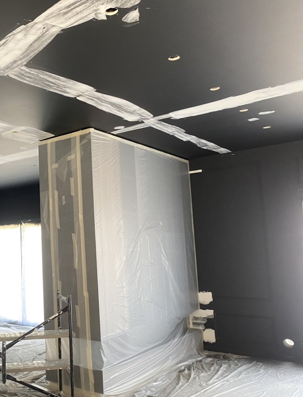  peinture à Queyrières